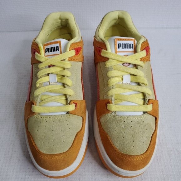 Puma Pokemon Slipstream Lo Jr Charmander Shoe Sneaker Mens Kid Youth Size 5.5 US - Picture 4 of 11